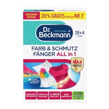 Dr.Beckmann 24szt chusteczki wyłap. kolor HURTOWNIA 240 opakowań